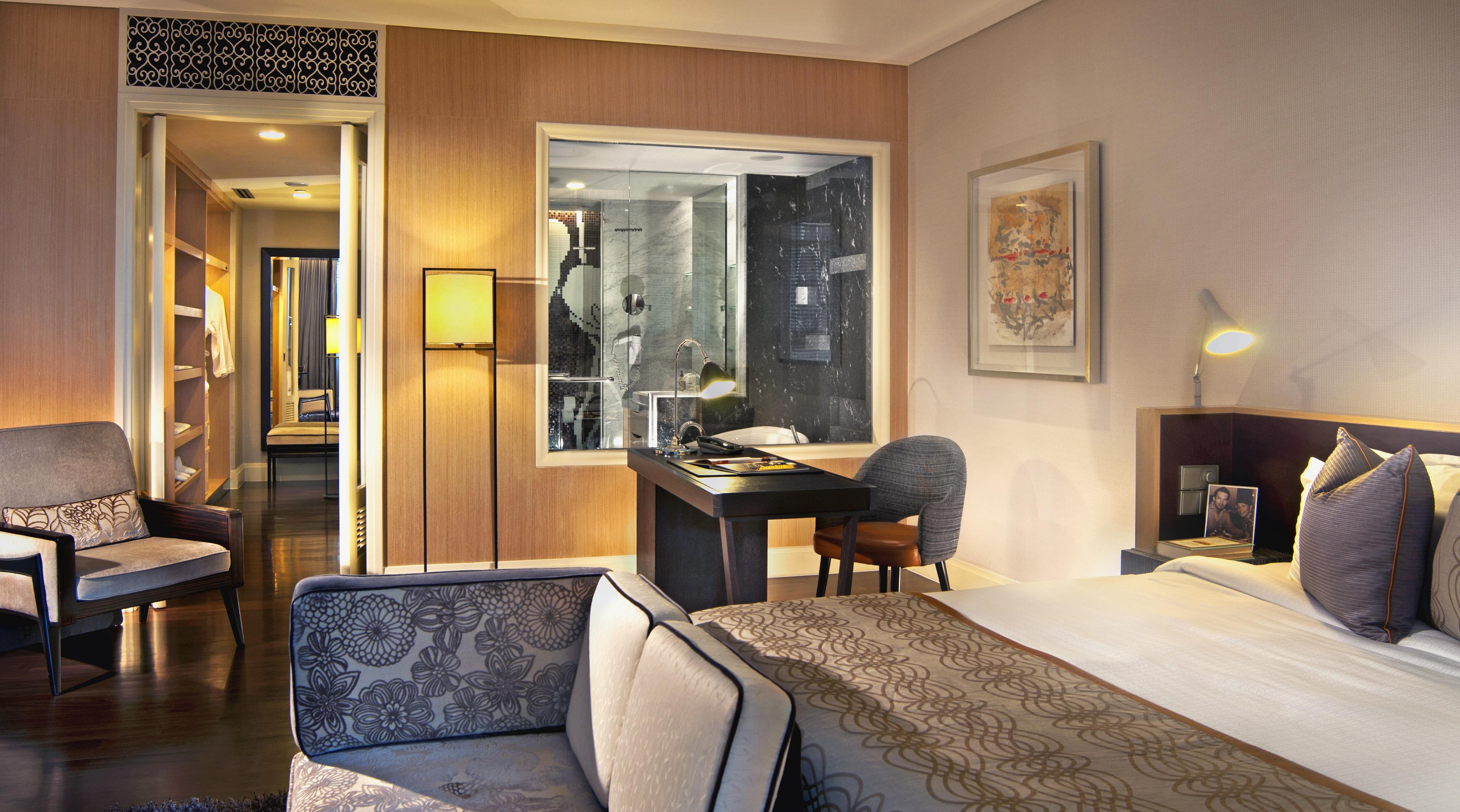 Ascott Raffles Place Szingapúr Kültér fotó A suite at the hotel