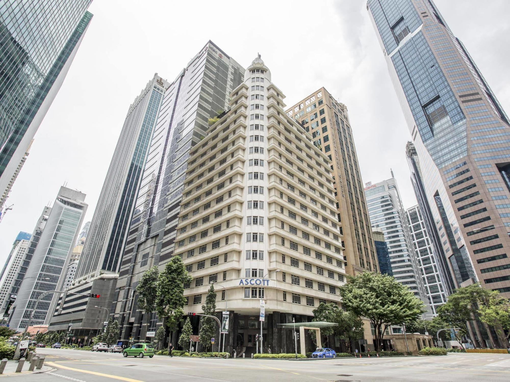 Ascott Raffles Place Szingapúr Kültér fotó Ascott Raffles City